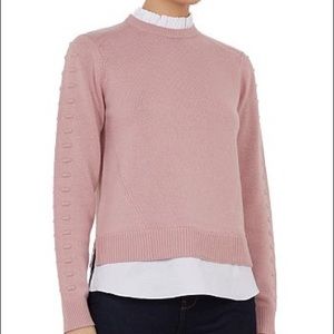 Ted Baker Lissiah Bobble Layered-Look Sweater